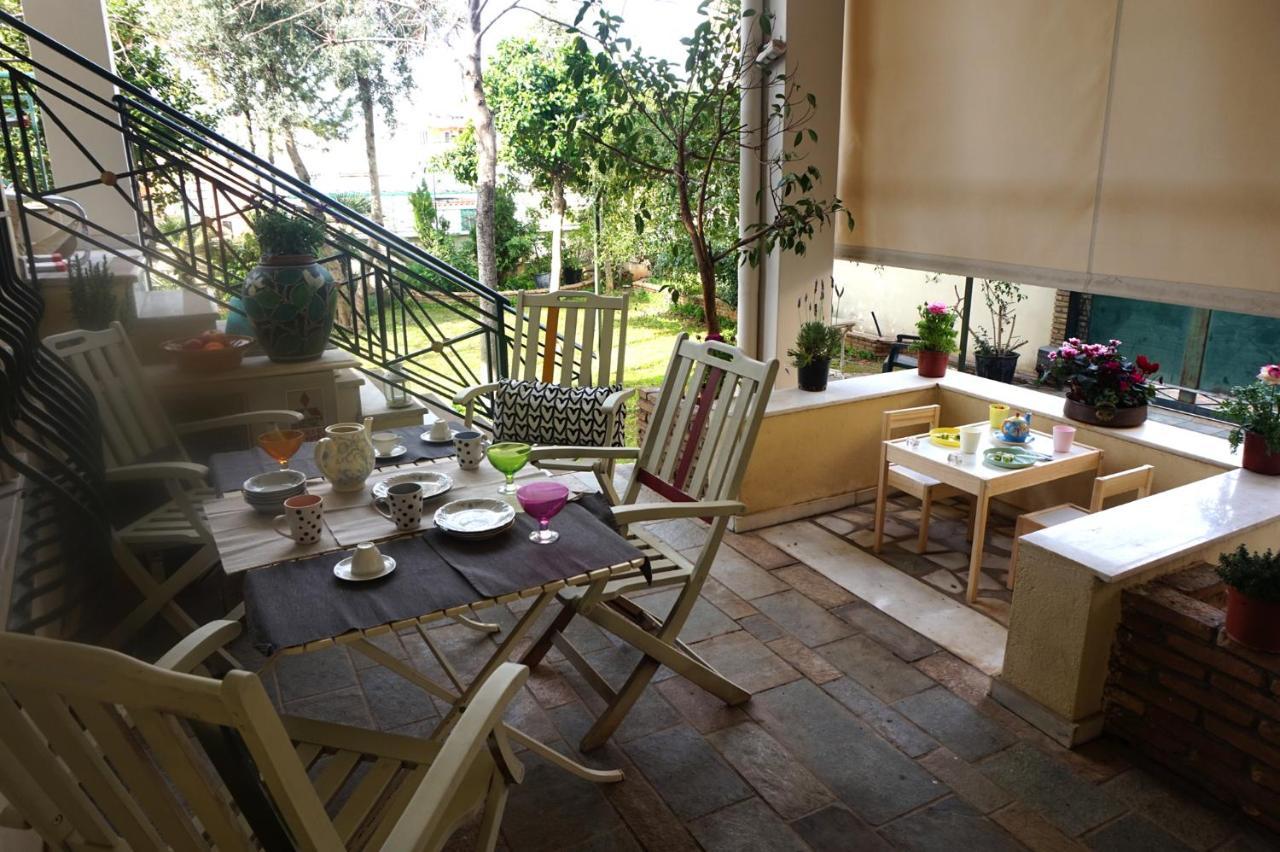 Independent Entrance Apt - 130M2 - Garden - Private Parking Lejlighed Athen Eksteriør billede